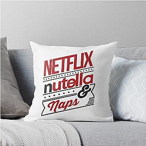 Family Guy Cover Pillow NETFLIX, NUTELLA & NAPS Cover Pillow