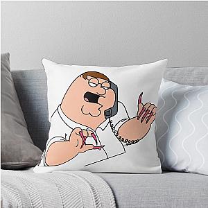 Family Guy Cover Pillow Acrylic Nails Peter | Family Guy Cover Pillow