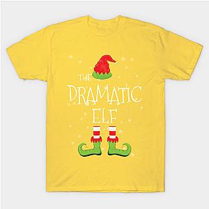 DRAMATIC Elf Family Matching Christmas Group Funny Giftt Classic T-shirt TP1002