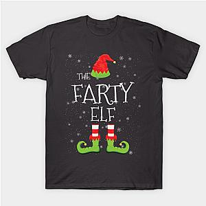 Farty Elf Family Matching Christmas Group Funny Gift Classic T-shirt TP1002