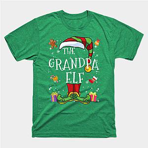 Grandpa Elf Family Matching Christmas Group Gift Pajama Classic T-shirt TP1002