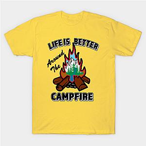 Fun Camping Shirt - Life Is Better Around The Campfire Classic T-shirt TP1002