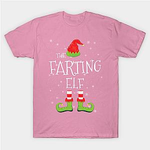 Farting Elf Family Matching Christmas Group Funny Gift Classic T-shirt TP1002