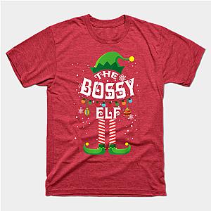 bossy elf Family matching christmas Classic T-shirt TP1002