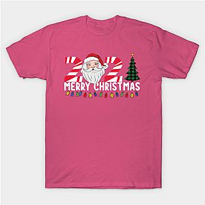 Matching Family Christmas 2021 Santa Tree Plaid Classic T-shirt TP1002