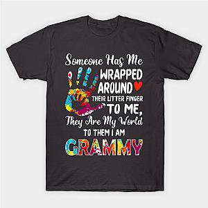 They are my world to them I am GRAMMY for Grandma Classic T-shirt TP1002