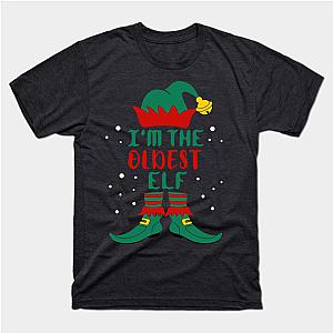 I'm The Oldest Elf Family Christmas Group Matching Classic T-shirt TP1002