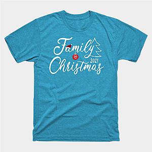 Love My Family Cute Family Christmas 2021 Classic T-shirt TP1002