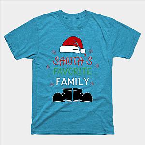 Family Christmas, Santa's Favorite Family Classic T-shirt TP1002