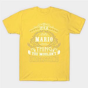 Family Name It's MARIO Thing Wouldn't Understand Classic T-shirt TP1002