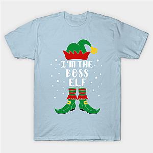 I'm The Boss Elf Family Christmas Classic T-shirt TP1002