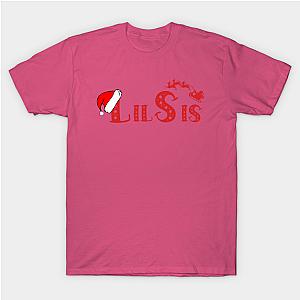 Christmas Family Name 'Lil Sis' Photo Design Shirt Classic T-shirt TP1002