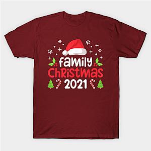 Family Christmas 2021 Matching s Squad Santa Elf Funny Classic T-shirt TP1002