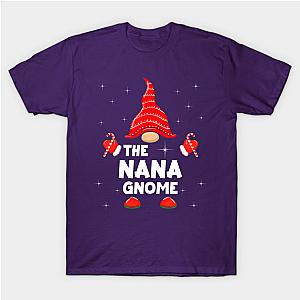 The Nana Gnome Matching Family Christmas Pajama Classic T-shirt TP1002