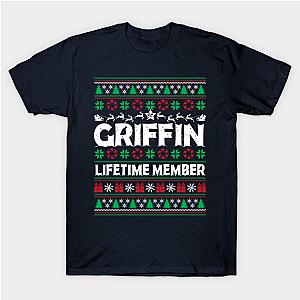 GRIFFIN Lifetime Member Ugly Sweater Christmas First Last Name Classic T-shirt TP1002