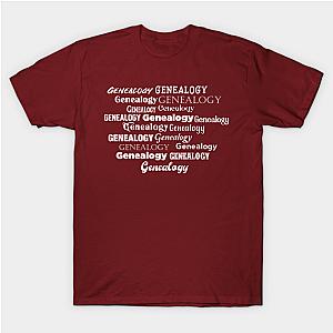 Genealogy Genealogist Ancestry Ancestors Family Tree Gift Classic T-shirt TP1002