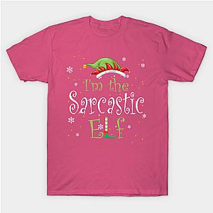 I'm The Sarcastic Elf Christmas Gift Idea Xmas Family Classic T-shirt TP1002