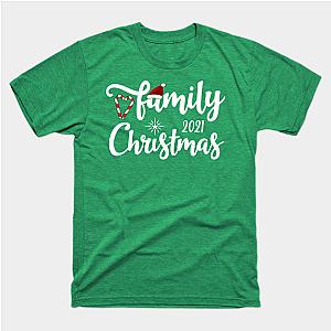 Love My Family Cute Family Christmas 2021 Classic T-shirt TP1002