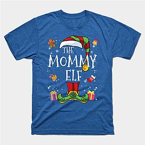 Im The Mommy Elf Family Matching Christmas Funny Pajama Classic T-shirt TP1002