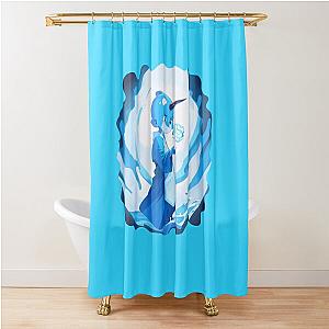 Urick the Water Wizard Fantasy Anime Manga Style Shower Curtain
