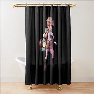 Cute Traveler Shower Curtain