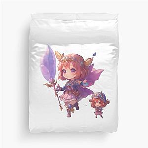 Chibi Fantasy Quest Duvet Cover