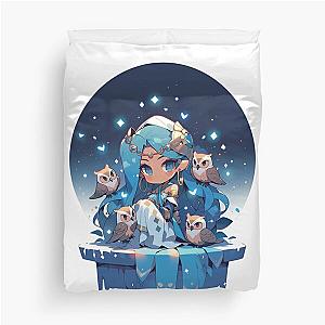 Magical Athena Chibi with Duvet Cover