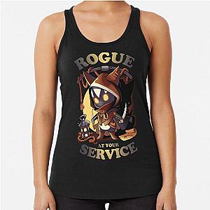 Rogue's Call Cute Gamer Racerback Tank Top