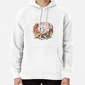 Chibi girl of Leo Pullover Hoodie