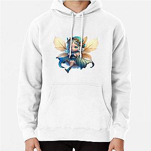 Cute Blue Fairy Chibi Girl Hoodie