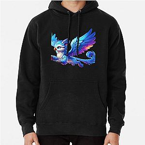 Blue Griffon Chibi Hoodie Pullover