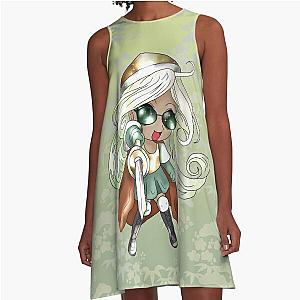 Chibi dnd paladin dress