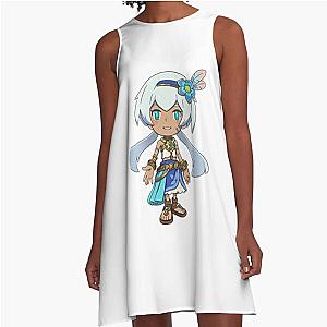 Character Fanart Inspired by Fantasy Life: The Girl Who Steals Time A-Line Dress