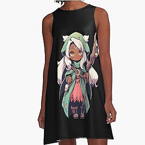 Cute Elf White Hair A-Line Dress