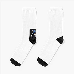 A Cute Bunny Girl RPG Wizard Socks