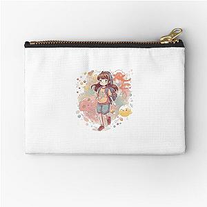 Cute Kindergarten Girl Sticker Pouch