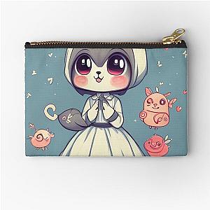 Cute anime, Japanese fun kids zipper pouch