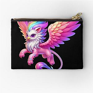 Pink Cute Griffin Chibi Zipper Pouch
