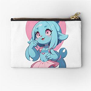 Cute Blue Monster Girl Pouch