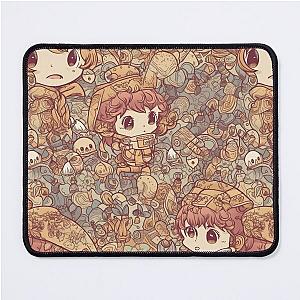 Chibi colorful seamless pattern Mouse Pad