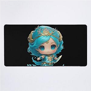 Chibi Female Aquarius Desk Mat
