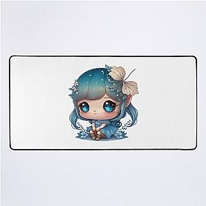 Enchanted Forest Chib Girl Desk Mat