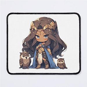 Athena Greek Goddess Chibi Mouse Pad