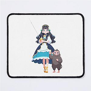 Cute Anime Girl Aesthetic - Elegant Mouse Pad