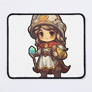 Dnd Cute Female Dwarf Artificer Mouse Pad