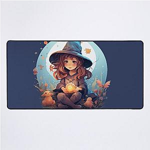 Cute Witch Desk Mat