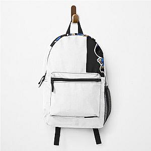 A Cute Chibi Bunny Girl RPG Wizard Sticker Kawaii Backpack