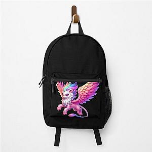 Pink Cute Griffon Backpack
