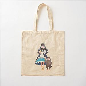 Cute Anime Girl Aesthetic Soft Elegant Cotton Tote Bag
