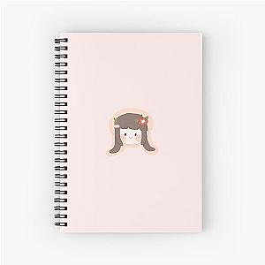 Cute Kawaii Girl Spiral Notebook